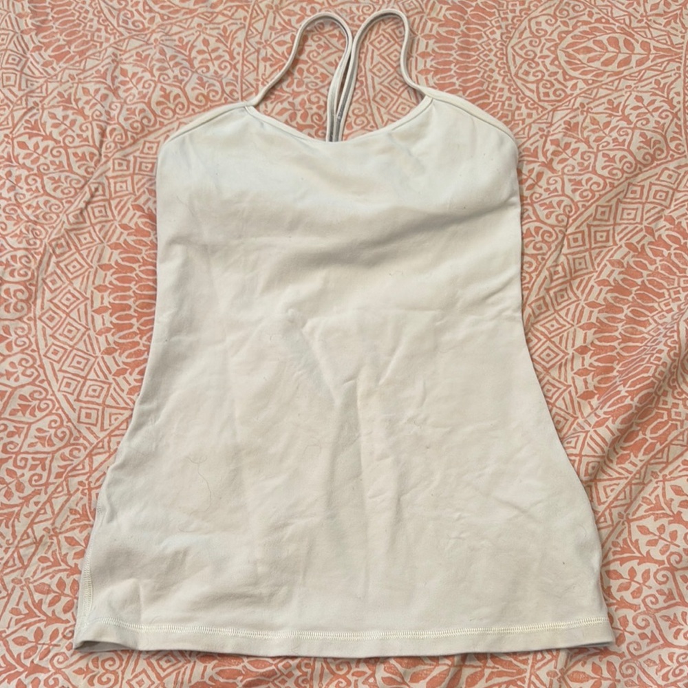 White Halter Top